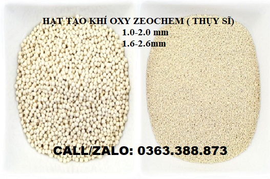 HẠT TẠO KHÍ OXY ZEOCHEM Z10-04 (1.0-2.0mm) MODEL: ZEOCHEM Z10-04(1.0-2.0 mm)