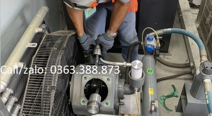 Bảo dưỡng, thay thế xéc măng máy nén khí Hertz (booster HPC-10)